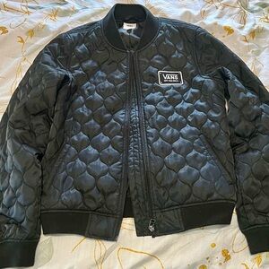 Vans Black Quilted Jacket